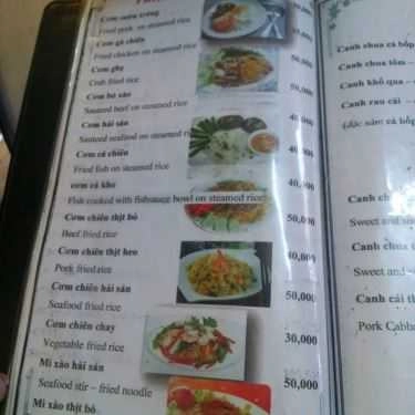 Thực đơn- Quán Ăn Hải Sản Tươi Thắm