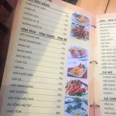 Thực đơn- Quán Ăn Hải Sản Út Sương - Phan Huy Ích