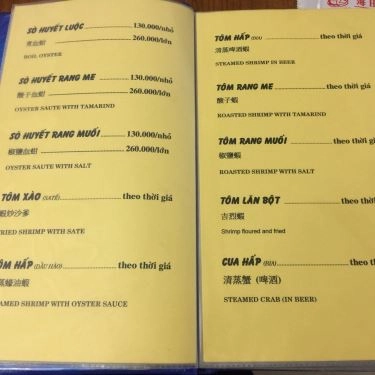 Tổng hợp- Hải Thắng - Quán Ăn Gia Đình