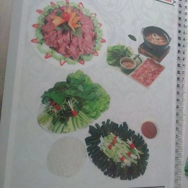 Thực đơn- Quán Ăn Hàng Dừa - Bò Nướng, Cá Lóc Nướng