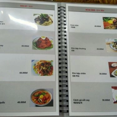 Thực đơn- Quán Ăn HanKang Quán - Lẩu Nướng Hàn Quốc