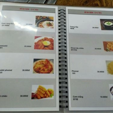 Thực đơn- Quán Ăn HanKang Quán - Lẩu Nướng Hàn Quốc