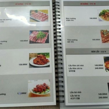 Thực đơn- Quán Ăn HanKang Quán - Lẩu Nướng Hàn Quốc