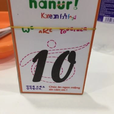 Tổng hợp- Hanuri - Quán Ăn Hàn Quốc - Điện Biên Phủ