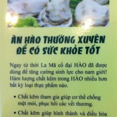 Tổng hợp- Quán Ăn Hào Sữa - Hải Sản Tươi Sống