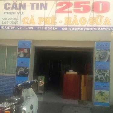 Tổng hợp- Quán Ăn Căn Tin 250 - Cafe & Hào Sữa