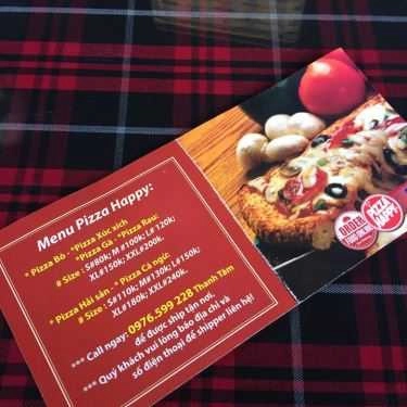 Thực đơn- Happy Pizza
