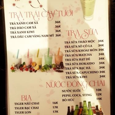 Thực đơn- Haru Haru - Quán Ăn Gia Đình