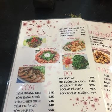 Thực đơn- Haru Haru - Quán Ăn Gia Đình