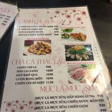 Thực đơn- Haru Haru - Quán Ăn Gia Đình