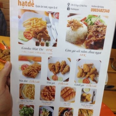 Thực đơn- Quán Ăn Hạt Dẻ Quán - Đồ Ăn Vặt