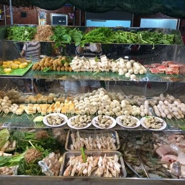 Món ăn- Quán Ăn Hạt Dẻ Quán - Lẩu Nhúng & Xiên Que