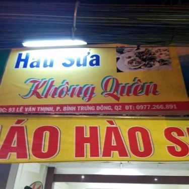 Tổng hợp- Quán Ăn Hàu Sữa Không Quên