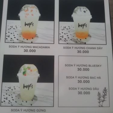 Thực đơn- Quán Ăn Haye's Kitchen - Vincom Mega Mall Thảo Điền