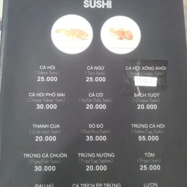 Thực đơn- Quán Ăn Haye's Kitchen - Vincom Mega Mall Thảo Điền