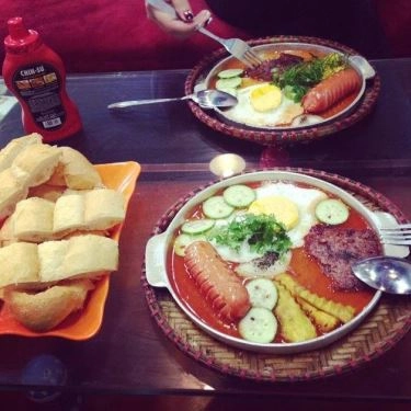 Món ăn- Quán Ăn Hiếu 79S - Bánh Mì Chảo