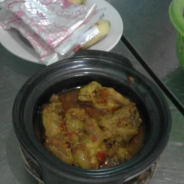 Món ăn- Quán Ăn Hiếu - Cơm Gà Kho Sả Nghệ