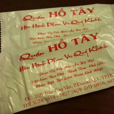 Tổng hợp- Quán Ăn Quán Hồ Tây - Bún Chả & Bánh Tôm