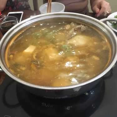 Món ăn- Hoa Biển - Lẩu Thuyền Chài & Chả Cá Ót