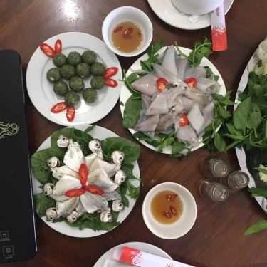Món ăn- Hoa Biển - Lẩu Thuyền Chài & Chả Cá Ót