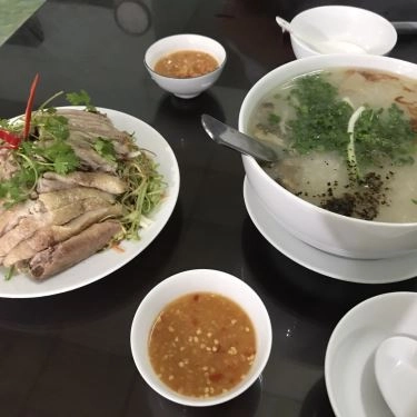 Món ăn- Quán Ăn Hòa Lân - Cháo Gỏi Vịt