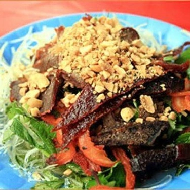 Món ăn- Quán Ăn Hoa Phương - Nộm Bò Khô