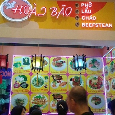 Không gian- Nhà Hàng Hoài Bão - Ẩm Thực Việt - AEON Mall Tân Phú