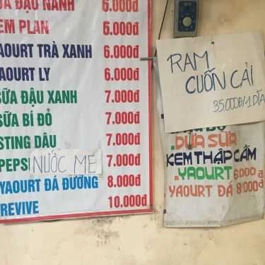 Thực đơn- Quán Ăn Bánh Khọt Hoan Thiện