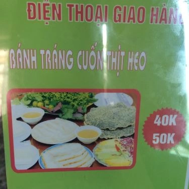 Thực đơn- Quán Ăn Hoàng Bèo - Đặc Sản Đà Nẵng - Nguyễn Ngọc Vũ