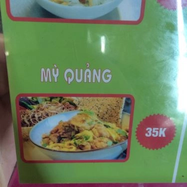 Thực đơn- Quán Ăn Hoàng Bèo - Đặc Sản Đà Nẵng - Nguyễn Ngọc Vũ