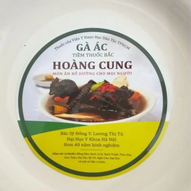 Món ăn- Quán Ăn Hoàng Cung - Gà Ác Tiềm Thuốc Bắc