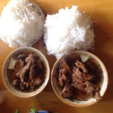 Món ăn- Quán Ăn Hoàng Long - Bún Chả & Bánh Cuốn