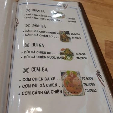 Thực đơn- Quán Ăn Hoàng Minh - Bánh Canh Trảng Bàng