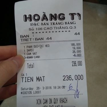 Tổng hợp- Quán Ăn Hoàng Ty - Đặc sản Trảng Bàng - Cao Thắng