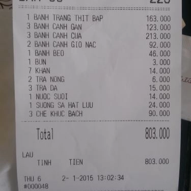 Tổng hợp- Quán Ăn Hoàng Ty - Đặc sản Trảng Bàng - Trương Quốc Dung