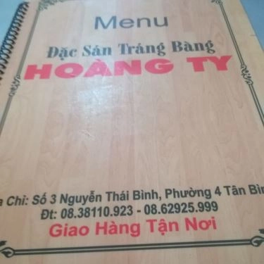 Tổng hợp- Quán Ăn Hoàng Ty - Đặc Sản Trảng Bàng - Nguyễn Thái Bình
