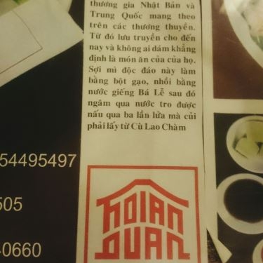 Tổng hợp- Nhà Hàng Hội An Quán - Cách Mạng Tháng 8