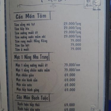 Thực đơn- Quán Ăn Hoa Ban Quán - Đặc Sản Heo Tộc