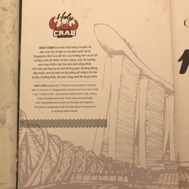 Tổng hợp- Holy Crab - Nhà Hàng Hải Sản Singapore