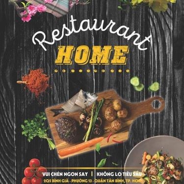 Thực đơn- Nhà Hàng Home Restaurant - Ẩm Thực Nướng