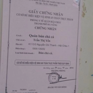 Tổng hợp- Quán Ăn Bún Chả Cá Hờn
