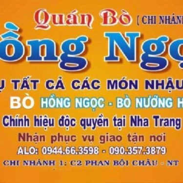 Tổng hợp- Quán Ăn Hồng Ngọc - Bò Lúc Lắc