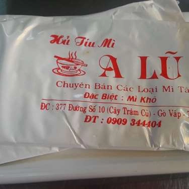 Tổng hợp- Quán Ăn Hủ Tiếu A Lủ - Cây Trâm