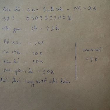 Tổng hợp- Quán Ăn Hủ Tiếu Bò Viên - Bạch Vân