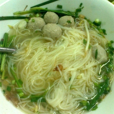 Món ăn- Quán Ăn Hủ Tiếu Bò Viên A Kẽm