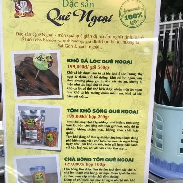 Thực đơn- Quán Ăn Hủ Tiếu Cá Chế Khiếm