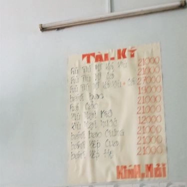 Thực đơn- Quán Ăn Hủ Tiếu Cá Tài Ký