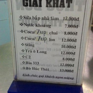 Thực đơn- Quán Ăn Hủ Tiếu Mực Hai Râu