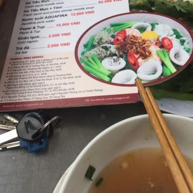 Thực đơn- Quán Ăn Hủ Tiếu Mực Ông Già Cali - Tân Sơn Nhì