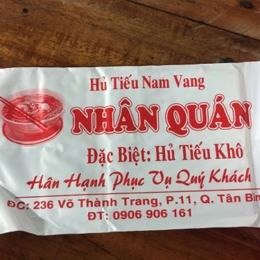 Tổng hợp- Quán Ăn Hủ Tiếu Nam Vang Nhân Quán - Võ Thành Trang